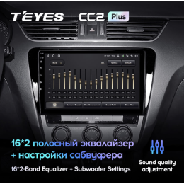Штатная магнитола Teyes CC2 Plus 3/32 ГБ для Skoda Octavia III (A7) 2013-2018 на Android 10.0