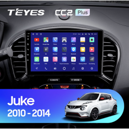 Штатная магнитола Teyes CC2 Plus 3/32 ГБ для Nissan Juke 2010-2014 на Android 10.0