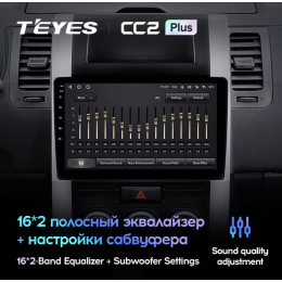 Штатная магнитола Teyes CC2 Plus 3/32 ГБ для Nissan X-Trail II (T31) 2007-2014 на Android 10.0
