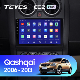 Штатная магнитола Teyes CC2 Plus 3/32 ГБ для Nissan Qashqai I 2007-2013 на Android 10.0
