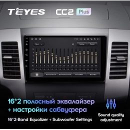 Автомагнитола Teyes CC2 Plus 3/32 ГБ для Citroen C-Crosser 2007-2013 на Android 10.0