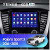 Штатная магнитола Teyes CC2 Plus 3/32 ГБ для Mitsubishi Pajero Sport III 2015-2021 на Android 10.0
