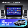 Автомагнитола Teyes CC2 Plus 3/32 ГБ для Mitsubishi Pajero Sport II 2008-2014 на Android 10.0
