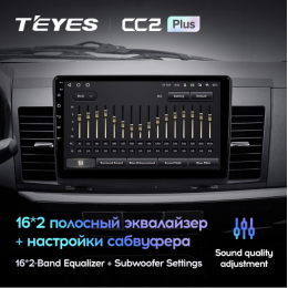 Штатная магнитола Teyes CC2 Plus 3/32 ГБ для Mitsubishi Lancer X 2007-2012 на Android 10.0