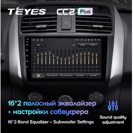 Штатная магнитола Teyes CC2 Plus 3/32 ГБ для Lifan X60 I 2012-2016 на Android 10.0
