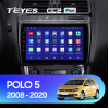 Штатная магнитола Teyes CC2 Plus 3/32 ГБ для Volkswagen Polo 5 2009-2019 на Android 10.0