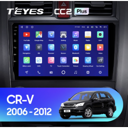 Штатная магнитола Teyes CC2 Plus 3/32 ГБ для Honda CR-V 2007-2012 на Android 10.0