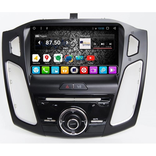 Штатная магнитола DayStar DS-7079HD для Ford Focus III 2011-2016 дорестайл на Android 9.0