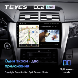 Штатная магнитола Teyes CC2 Plus 3/32 ГБ для Toyota Camry V55 2014-2018 на Android 10.0