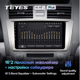 Штатная магнитола Teyes CC2 Plus 3/32 ГБ для Toyota Camry V40 2006-2011 на Android 10.0