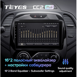 Штатная магнитола Teyes CC2 Plus 3/32 ГБ для Renault Kaptur 2016-2020 на Android 10.0