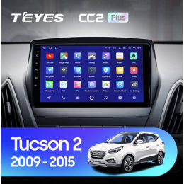 Штатная магнитола Teyes CC2 Plus 3/32 ГБ для Hyundai ix35, Tucson II 2010-2015 на Android 10.0