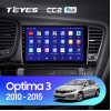 Штатная магнитола Teyes CC2 Plus 3/32 ГБ для Kia Optima III 2010-2013 на Android 10.0