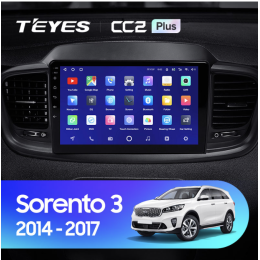 Штатная магнитола Teyes CC2 Plus 3/32 ГБ для Kia Sorento III Prime 2015-2020 на Android 10.0