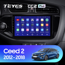 Штатная магнитола Teyes CC2 Plus 3/32 ГБ для Kia Ceed II 2012-2018 на Android 10.0