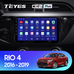 Штатная магнитола Teyes CC2 Plus 3/32 ГБ для KIA Rio IV 2017-2020 на Android 10.0
