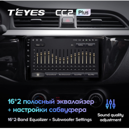 Штатная магнитола Teyes CC2 Plus 3/32 ГБ для KIA Rio IV 2017-2020 на Android 10.0