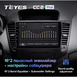 Штатная магнитола Teyes CC2 Plus 3/32 ГБ для Chevrolet Cruze I 2009-2012 на Android 10.0