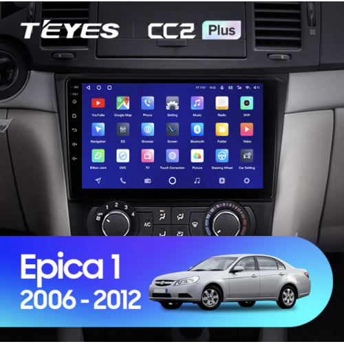 Штатная магнитола Teyes CC2 Plus 3/32 ГБ для Chevrolet Aveo, Epica, Captiva 2006-2012 на Android 10.0