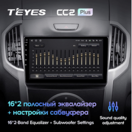 Штатная магнитола Teyes CC2 Plus 3/32 ГБ для Chevrolet Trailblazer II 2012-2016 на Android 10.0