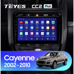 Штатная магнитола Teyes CC2 Plus 3/32 ГБ для Porsche Cayenne I (955) 2002-2006 на Android 10.0