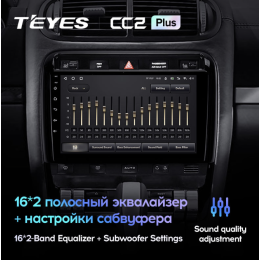 Штатная магнитола Teyes CC2 Plus 3/32 ГБ для Porsche Cayenne I (955) 2002-2006 на Android 10.0