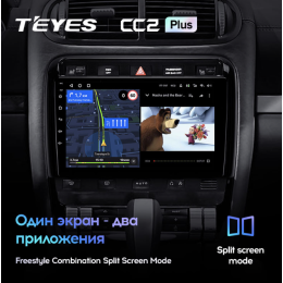 Штатная магнитола Teyes CC2 Plus 3/32 ГБ для Porsche Cayenne I (955) 2002-2006 на Android 10.0