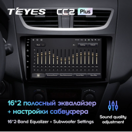 Штатная магнитола Teyes CC2 Plus 3/32 ГБ для Suzuki Swift IV 2011-2017 на Android 10.0