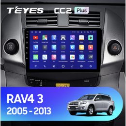 Штатная магнитола Teyes CC2 Plus 3/32 ГБ для Toyota RAV4 (XA30) 2006-2013 на Android 10.0