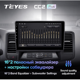 Штатная магнитола Teyes CC2 Plus 6/128 ГБ для Nissan Teana II 2008-2013 на Android 10.0