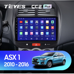 Штатная магнитола Teyes CC2 Plus 6/128 ГБ для Mitsubishi ASX I 2010-2018 на Android 10.0