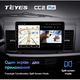 Штатная магнитола Teyes CC2 Plus 6/128 ГБ для Mitsubishi Lancer X 2007-2012 на Android 10.0