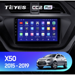 Головное устройство Teyes CC2 Plus 6/128 ГБ для Lifan X50 2015-2022 на Android 10.0