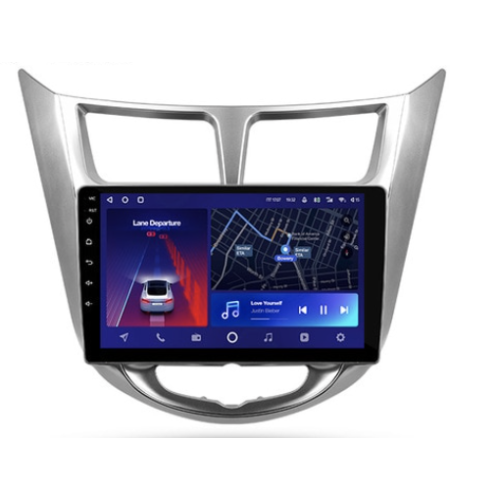 Штатная магнитола Teyes CC2 Plus 6/128 ГБ для Hyundai Solaris I 2011-2017 на Android 10.0