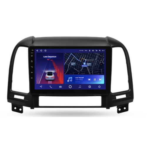 Штатная магнитола Teyes CC2 Plus 6/128 ГБ для Hyundai Santa Fe III 2005-2012 на Android 10.0