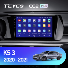 Штатная магнитола Teyes CC2 Plus 6/128 ГБ для Kia K5 III 2020-2022 на Android 10.0