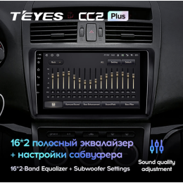 Штатная магнитола Teyes CC2 Plus 6/128 ГБ для Mazda 6 2002-2007 на Android 10.0