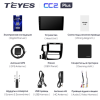 Штатная магнитола Teyes CC2 Plus 6/128 ГБ для Mitsubishi Outlander III 2019-2024 на Android 10.0