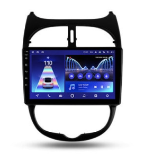 Штатная магнитола Teyes CC2 Plus 4/64 ГБ для Peugeot 206 1998-2012 на Android 10.0