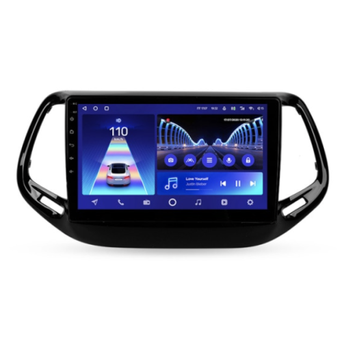 Штатная магнитола Teyes CC2 Plus 4/64 ГБ для Jeep Compass II 2017-2024 на Android 10.0