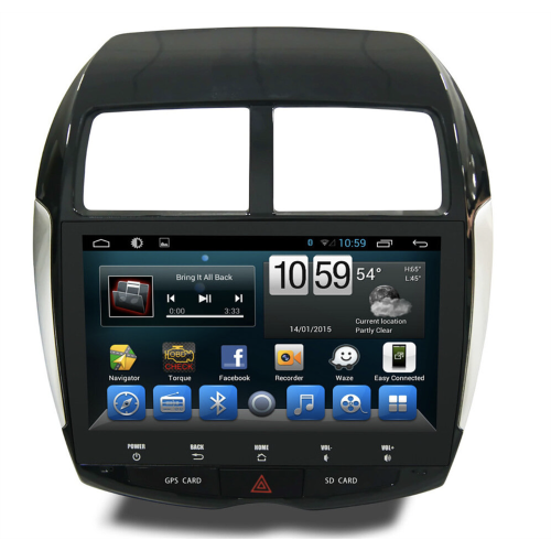 Штатная магнитола CarMedia KR-1046-S10 для Peugeot 4008 2012-2018 на Android 10.0