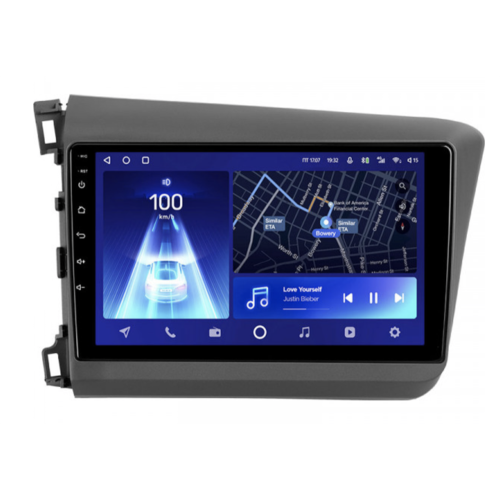 Штатная магнитола Teyes CC2 Plus 4/64 ГБ для Honda Civic 2012-2015 на Android 10.0