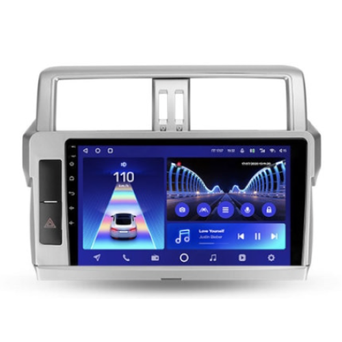 Штатная магнитола Teyes CC2 Plus 4/64 ГБ для Toyota Land Cruiser Prado 150 2013-2017 на Android 10.0