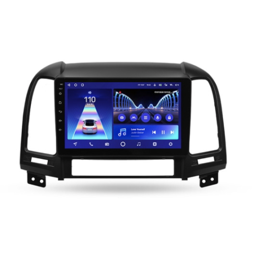 Штатная магнитола Teyes CC2 Plus 4/64 ГБ для Hyundai Santa Fe III 2005-2012 на Android 10.0