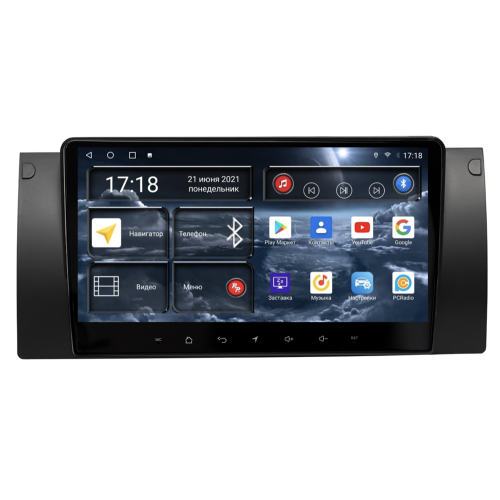 Штатная магнитола Redpower 71083 для BMW 5 (E39), X5 (E53), 7 (E38) 1995-2006 на Android 10.0