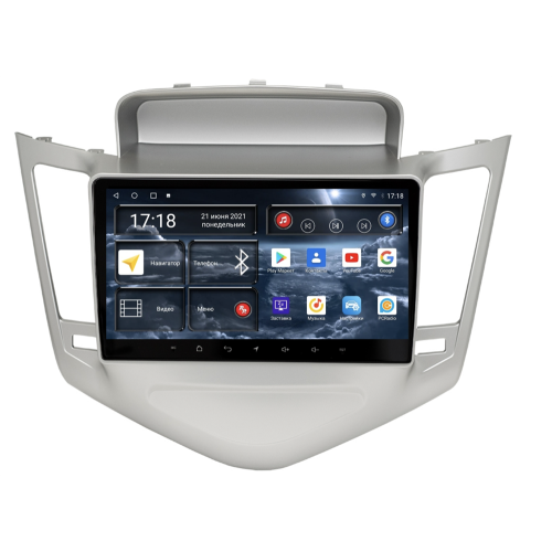 Штатная магнитола Redpower 71045S для Chevrolet Cruze I 2009-2012 на Android 10.0 Silver