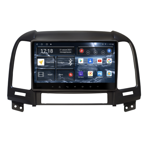 Штатная магнитола Redpower 71008 для Hyundai Santa Fe III 2005-2012 на Android 10.0