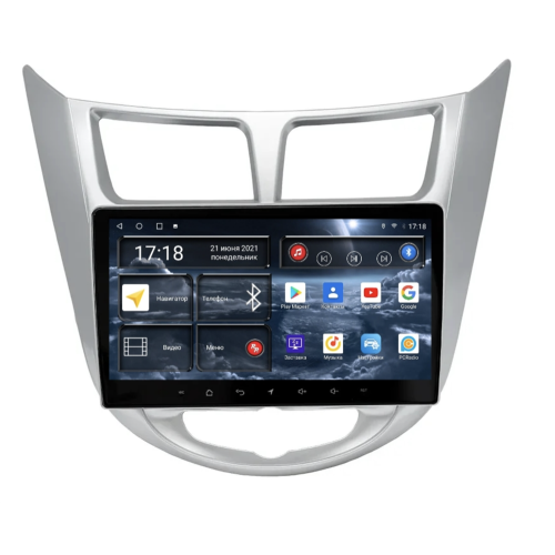 Штатная магнитола Redpower 71067 для Hyundai Solaris I 2011-2017 на Android 10.0