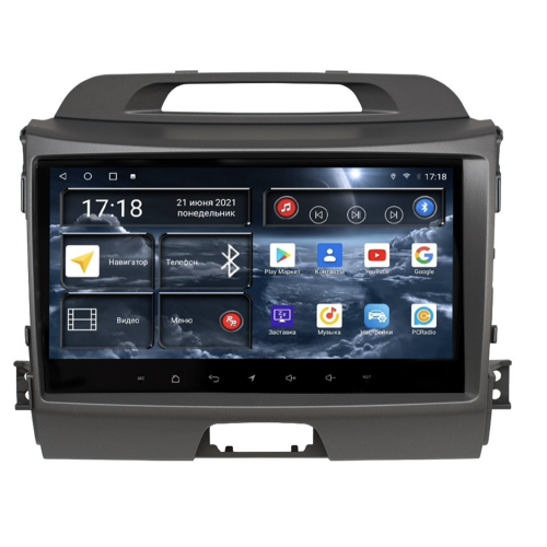 Штатная магнитола Redpower 71074 для KIA Sportage III 2010-2016 на Android 10.0