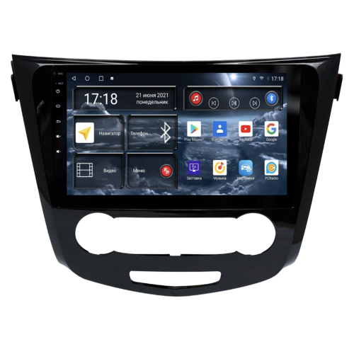 Штатная магнитола Redpower 71321 для Nissan Qashqai II, X-Trail III (T32) 2015-2019 с кондиционером на Android 10.0